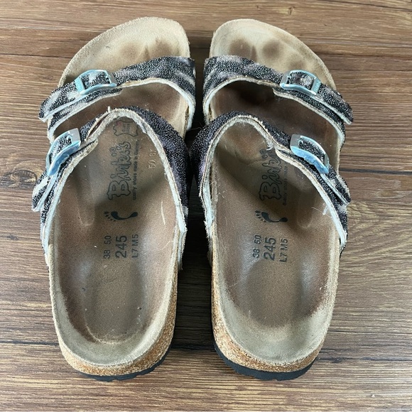 Birkenstock BIRKI’S Tahiti Sandals Shoes Women’s Size 7 (38) Slides - Picture 10 of 11